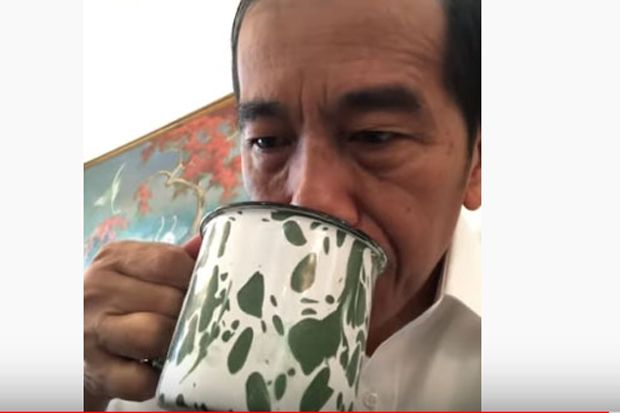Ada Corona, Jokowi Minum Jamu Tiga Kali Sehari