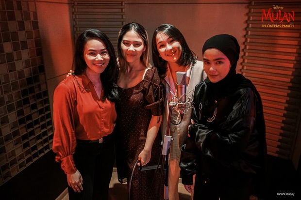 Kolaborasi Spesial Empat Penyanyi Indonesia untuk OST Mulan