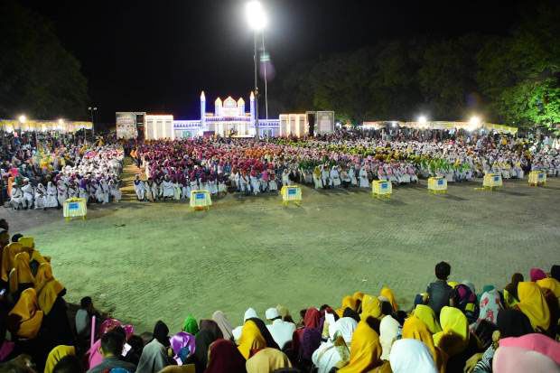 Ayat Suci Al Quran Menggema di Jantung Kota Gorontalo