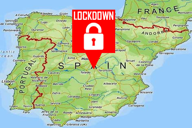 Setelah Italia, Giliran Spanyol Lockdown Sebagian Wilayahnya