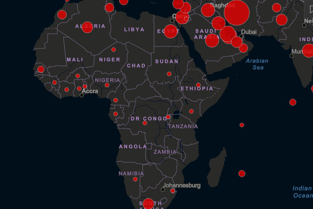 Pandemi Corona Terus Meluas, 4 Negara Afrika Laporkan Kasus Pertama