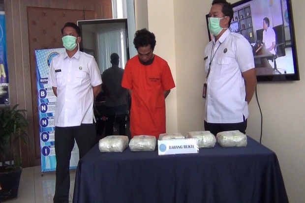 BNNP Kepri  Gagalkan Penyelundupan 5 Kg Sabu dari Malaysia ke Palembang