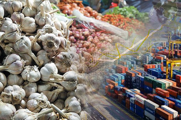 Kemendag Bebaskan Persetujuan Impor Bawang Putih-Bawang Bombai