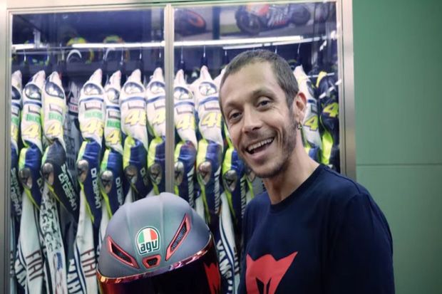 Cerita Rossi tentang Helm Bersejarahnya