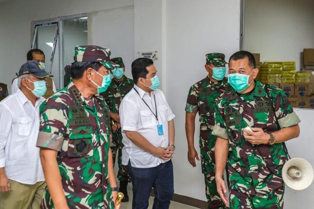 Kunjungi Wisma Atlet, Panglima TNI Ungkap Sejumlah Persiapan untuk Corona
