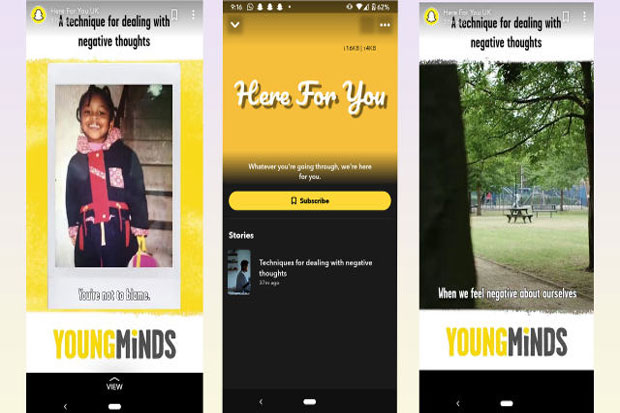 Snapchat Tambah Fitur Alat Kesehatan Mental Kurangi Kecemasan Virus Corona