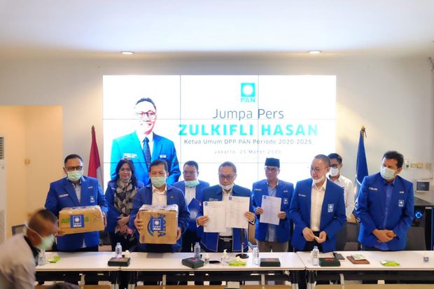 Zulhas Umumkan Kepengurusan PAN 2020-2025, Tak Ada Nama Amien Rais dan Mulfachri