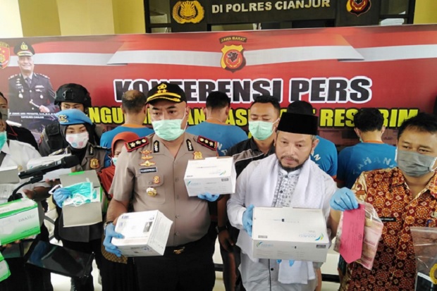 Terungkap, Inilah Para Pelaku Pencurian Masker di RSUD Pagelaran Cianjur