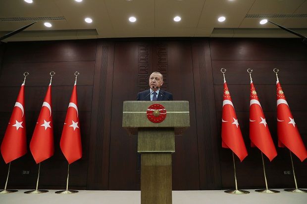 Erdogan Yakin Turki Bisa Kalahkan Covid-19 Dalam 3 Pekan