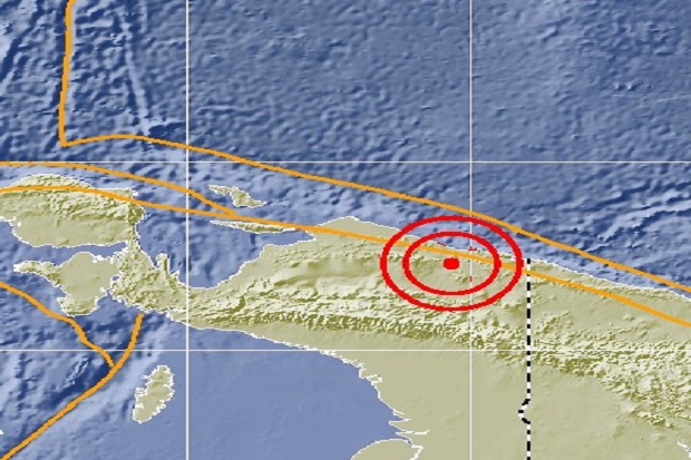 Gempa 5,9 SR Guncang Jayapura