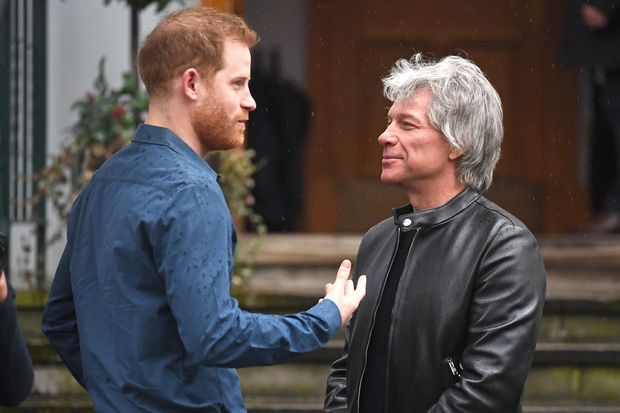 Pangeran Harry Libatkan Bon Jovi untuk Garap Single Unbroken