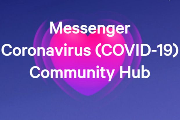 Facebook Luncurkan Messenger Coronavirus Community Hub