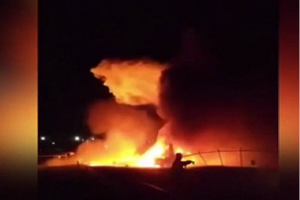 Pesawat Lionair Bawa Tim Medis Meledak di Manila, Tak Ada yang Selamat