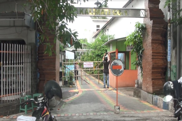 Gerak Cepat, Kelurahan Jagalan di Mojokerto Lakukan Lockdown Sendiri