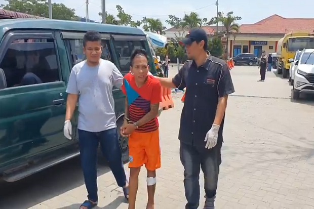 Residivis Pembobol Bank Ditembak Polres Pelabuhan Belawan