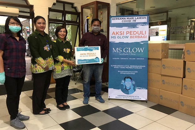 Donasi Disambut Warganet, MS Glow Akan Tambah Sebar Hand Sanitizer