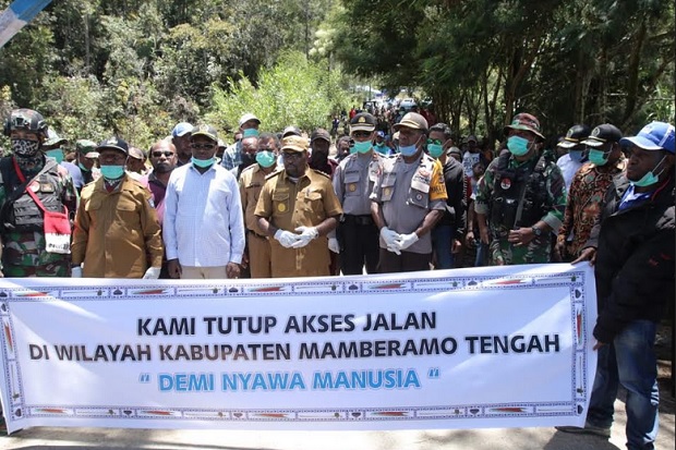 Perbatasan Mambramo Tengah Papua Ditutup, Pemkab Siapkan 60 Ton Beras