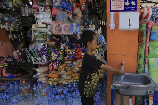 Duh, Wastafel dan Tempat Sabun Pencegah Corona di Surabaya Banyak Dicuri