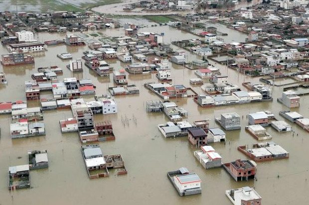 Pandemi Corona Belum Mereda, Iran Telah Dihantam Banjir