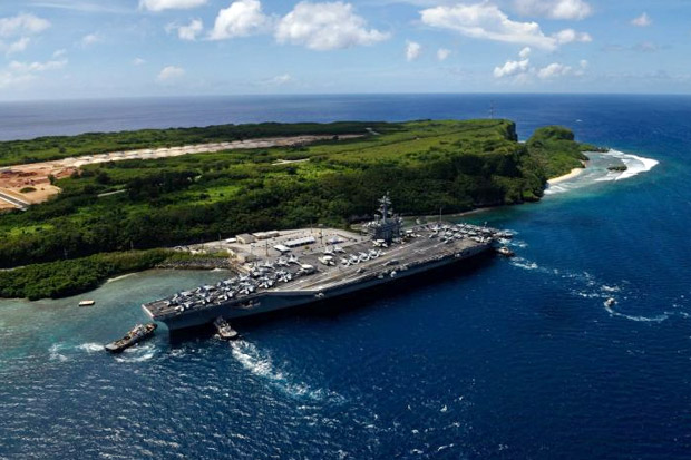 Kapal Induk Nuklir AS Diserang COVID-19, Ribuan Pelaut Dievakuasi ke Guam