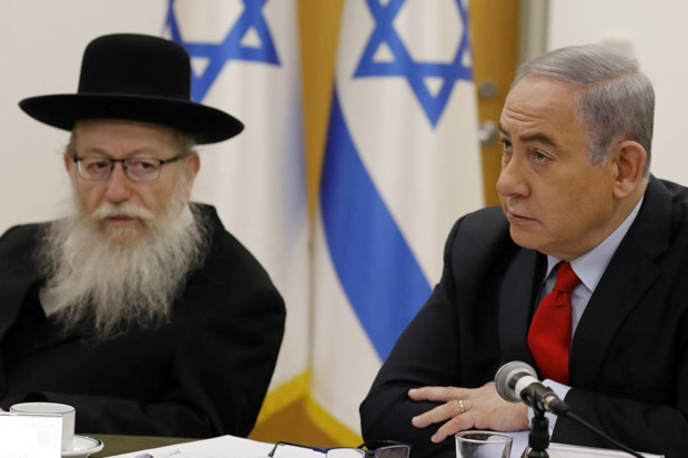 Menkes Israel Positif Corona, Netanyahu Kembali Dikarantina