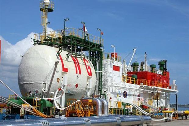 Perta Arun Gas Pasok LNG Perdana Industri Pupuk di Aceh
