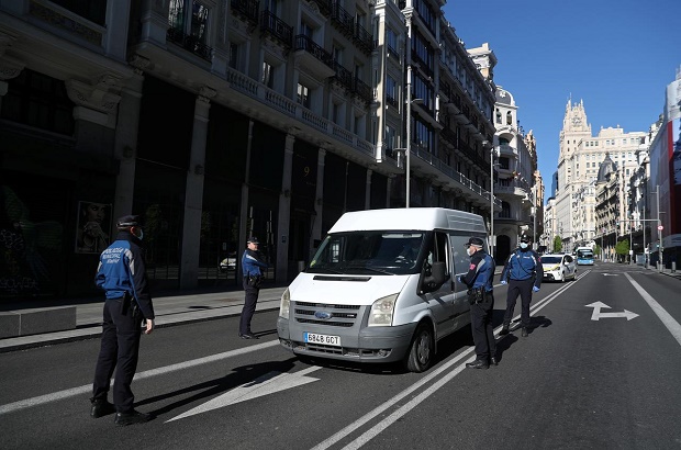 Laju Penambahan Korban Meninggal Akibat Covid-19 Berkurang di Spanyol