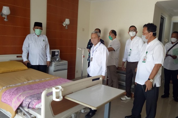 Ruang Isolasi Pasien COVID-19 di Asrama Haji Pondok Gede Siap Digunakan