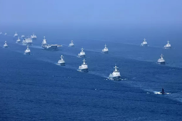 Saat AS Sibuk Perangi COVID-19, China Gelar Latihan Militer di LCS