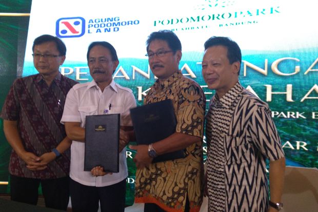 PDAM Bakal Suplai Air ke 4.500 Rumah Podomoro Park di Bandung Selatan