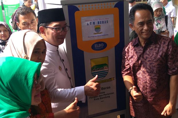 Pemkot Bandung Launching ATM Beras