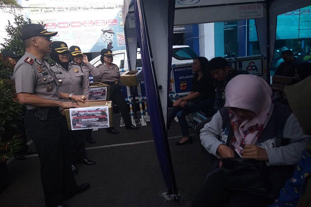 Polrestabes Bandung Galang Dana untuk Korban Gempa Lombok