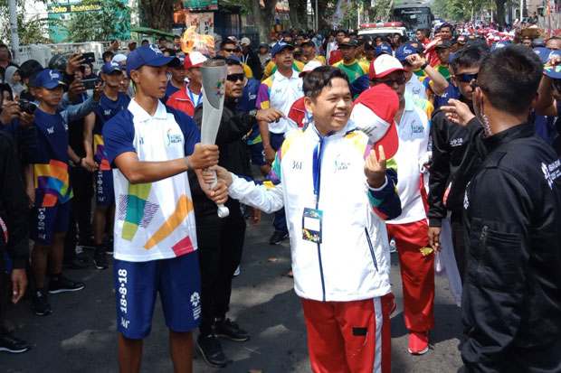 Dedi Mulyadi Jadi Pembawa Obor Asian Games 2018