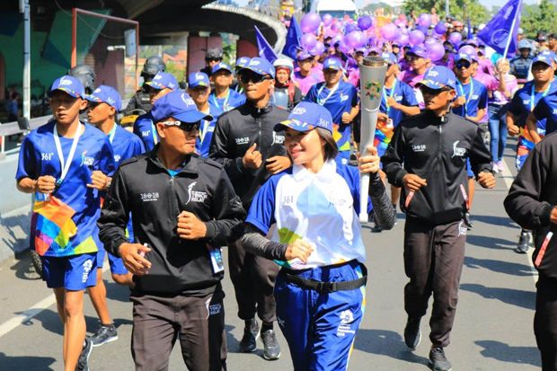 Lebih Dekat dengan AKP Susanti Samaniah, Pembawa Obor Asian Games 2018