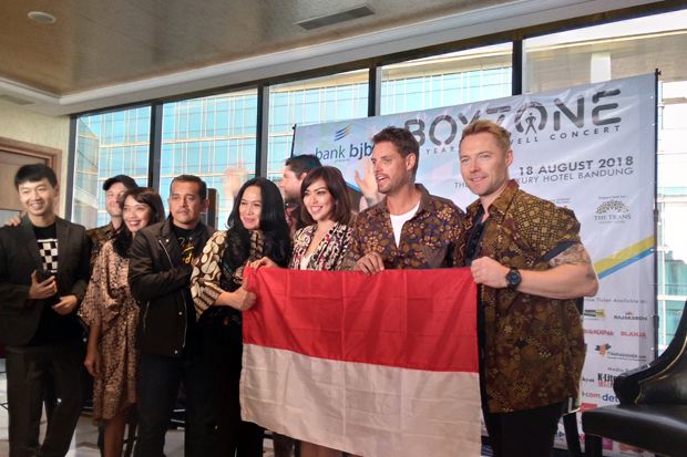 Malam Ini, Boyzone Gelar Konser Perpisahan di Bandung
