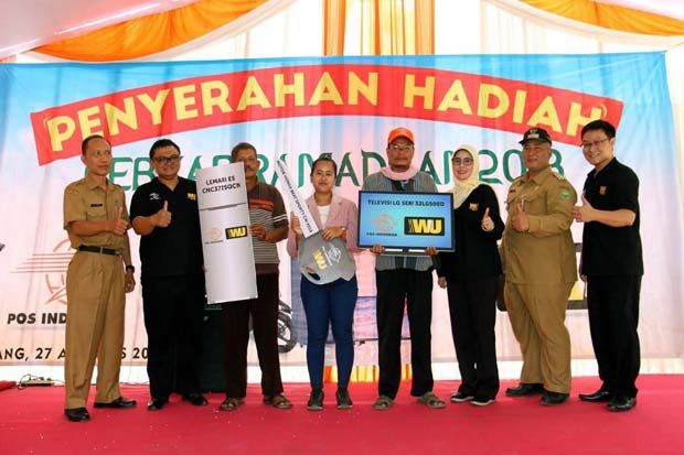Pos Indonesia Serahkan Hadiah Gebyar Ramadhan 2018