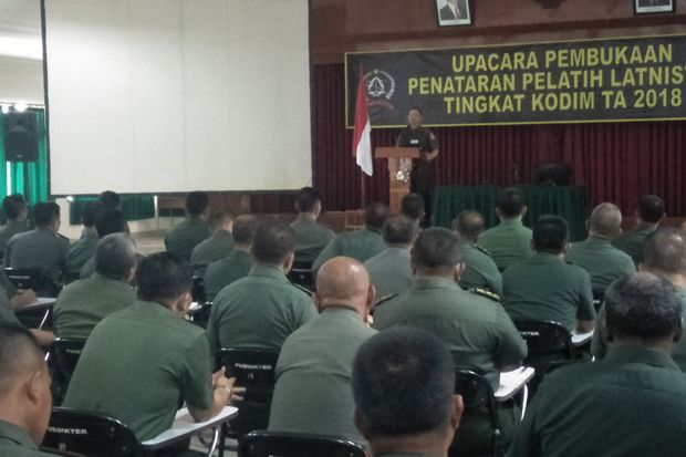 120 Perwira se-Indonesia Ikuti Latihan Teknis Teritorial