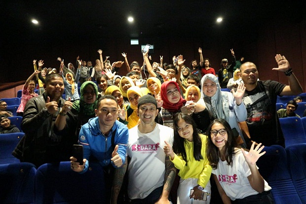 Tayang Perdana, Film 3 Dara 2 Sukses Hibur Warga Bandung