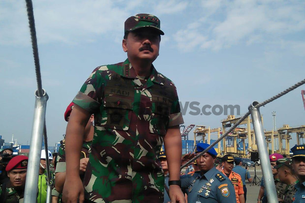 Panglima TNI Bakal Pantau Pencarian Pesawat Lion Air JT-610