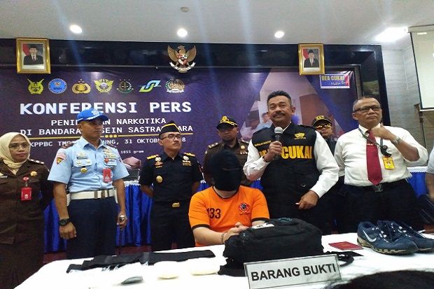 Bea Cukai Bandung Gagalkan Penyelundupan 1,055 Kg Sabu dari Malaysia