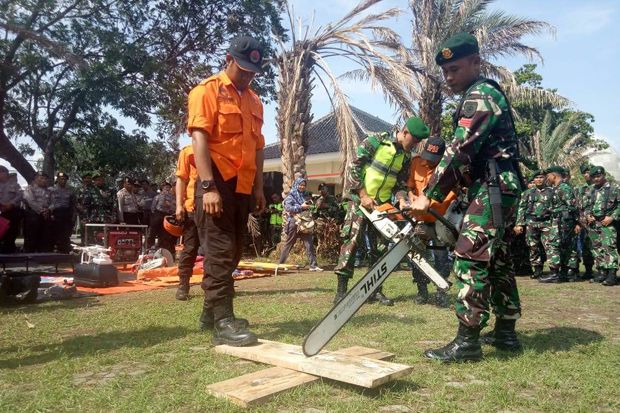 TNI-Polri Siap Tangani Bencana di Majalengka