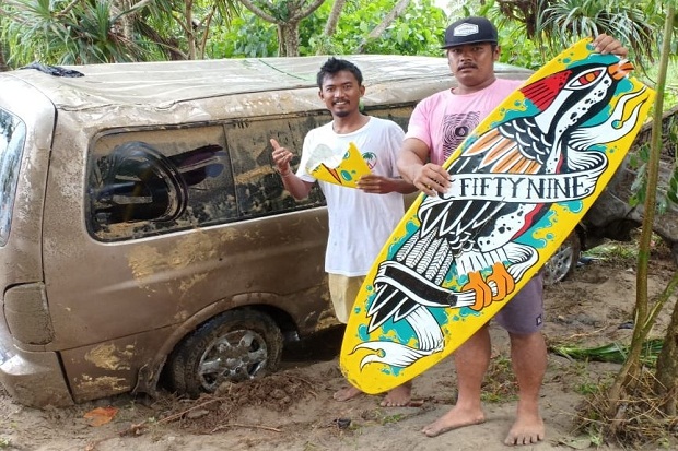 Kisah Atlet Surfing Pangandaran Selamat dari Tsunami Pantai Carita