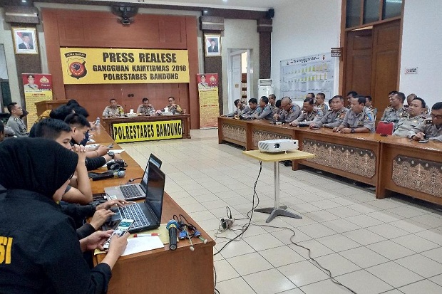 Ini Tren Kejahatan di Kota Bandung selama 2018