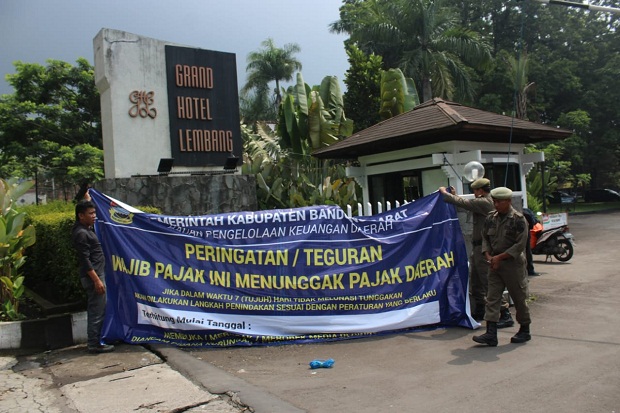 Tunggak Pajak Rp1,9 M, Pemda KBB Ancam Segel Grand Hotel Lembang
