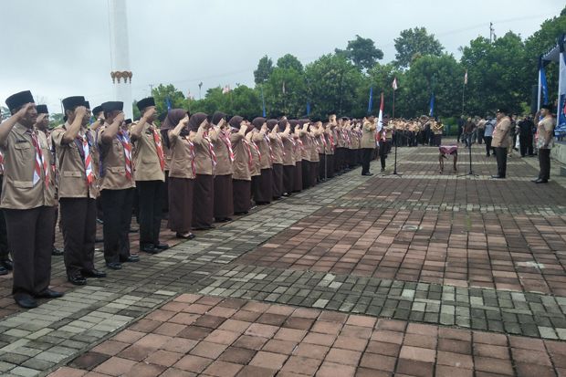 Bupati Bandung Barat Instruksikan ASN Berbaju Pramuka Setiap Tanggal 14