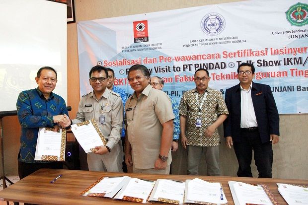 BKTI-PII dan 8 PT di Bandung Kolaborasi Cetak Insinyur Manufaktur