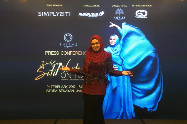 Manggung Lagi, Siti Nurhaliza Sapa Penggemar di Indonesia