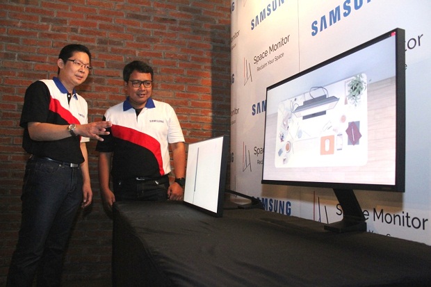 Pertama di Dunia, Samsung Luncurkan The Space Monitor di Bandung