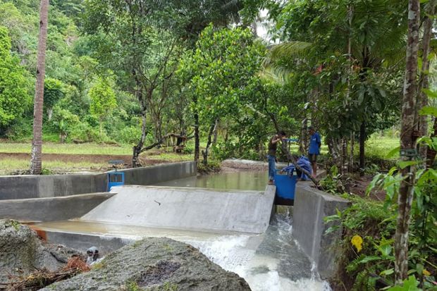 16 Dam Parit di Pangandaran Dikerjakan Secara Swakelola