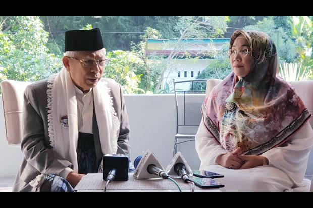 Soal Aksi 3 Emak-Emak di Karawang, Maruf Amin: Cari Aktor Intelektualnya